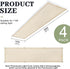 4 1 4 8 Pcs x Feet Fluorescent Covers for Ceiling Lights Magnetic Ceiling Light Cover with Magnets for School Classroom