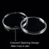 Ettonsun 30 Pieces 45mm Coin Capsules, Coin Holders for Collectors, Plastic Storage Container for Coin Collection