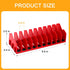 HGSKEO 20-Slot 2-Pack Toolboxes (2, Heavy Duty Plastic Tool Pliers Organizer Rack, with Non-Slip Base, Expandable