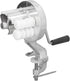 Macaroni Maker, Silver Stainless Steel Manual Hand Cranking Noodles Pressing Machine, Kitchen