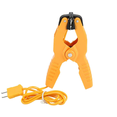 K Type Thermocouple Temperature Sensor with Pipe Clamp, -40~200?, Ideal for HVAC, Thermometer Fieldpiece, Temp Probe
