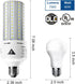 Mafuken 500W Equivalent LED Corn Light Bulb, 7500 Lumen, 60W Super Bright, E26/E27