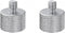 2 Pack Mic Stand Adapter, 5/8" Female to 1/4" Male Screw Thread