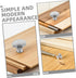 2pcs STOBOK Sturdy Suction Cup Shower Grab Bars Self Adhesive for Cabinet Drawer Glass Doors Modern Design