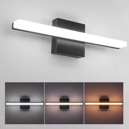 LED Bathroom Vanity Light 16in 3 Color Temperature Over Mirror Lighting Fixture