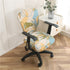 Jinzio Computer Office Chair Cover - Split Protective Stretchable Cloth Polyester Universal Desk Task Chair Slipcover