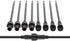 BTF-LIGHTING 5 Pin Electrical Connector 22AWG IP65 Male Female Connector 7.87in/20cm Extension Cable for LED Strip
