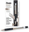 Pentel Quicker Clicker Automatic Pencil, 0.5mm Lead Size, Transparent Black Barrel, Box of 12
