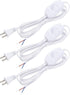 PATIKIL 8 Feet Lamp Cord with Plug, 3 Set UL List Lamp Power