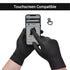 Disposable Nitrile Exam Gloves, 3-mil, Black, Latex Free for Medical, Cooking, Food-Safe Rubber Gloves