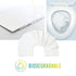 (60 Pack), LAC Toilet Seat Covers Disposable Flushable Portable Paper Toilet Seat Cover for Adult and Kids Potty