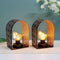 JHY DESIGN Set of 2 Bird Bulb Wall Lamps Battery Operated Fairy