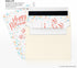 LUXPaper A2 Foil Lined Invitation Envelopes | 4 3/8" x 5 3/4" | White w/Black LUX Lining | 70lb. Text | 50 Qty