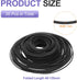 30 40-135mm Cassette Cassette 1mm uxcell Pcs Recorder Rubber Belts, Folded Length Recorder Belts Machine Repair Mix