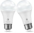 LOHAS Dusk to Dawn Sensor Light Bulbs, A19 12W (100 Watt Equivalent), LED Bright Porch Lighting, Daylight White 5000K,