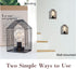 Set 2 7''H 6-Hour Bulb JHY DESIGN of Battery Operated Wall Sconce Metal Wall Mount Lamp with Timer and Fairy Lights