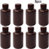 Othmro 8Pcs 125ml Plastic Containers, Lab Chemical Reagent Bottles, Small Mouth Liquid Storage with Cap