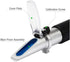 VGVGV 4 1 Brix Refractometer, Held Tester Tool In Antifreez Refractometer Freezing Point Urea Battery Fluid Glass Water