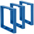 3-Pack 1/2" Double Gang Receptacle Outlet Box Extender, UL Listed Electrical Outlet Extender Made in U.S.A.
