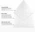 LUXPaper 4Bar A1 Contour Flap Invitation Envelopes | 3 5/8" x 5 1/8" | 80lb. Text | Crystal Metallic | 50 Qty