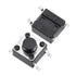 uxcell 50PCS 6x6x5mm Momentary Panel PCB Surface Mounted Devices SMT 4 Pins Push Button SPST Tactile Switch