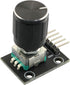 RLECS 2pcs Encoder Module Brick Sensor, Clickable Switch 360 Degree Rotary KY-040 with Knob Cap for Arduino