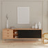 2PCS Oval Wood Recessed Concealed Handle, Sliding Door Handle Wood Cabinet Pulls for Barn Bypass Door