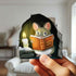 Mouse Reading Book Wall Decor Sticker Decal, Kids Room, Classroom, Home, Bedroom, Bookcase, Adorable Design