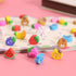 Oomcu 1200 PCS Mini Novelty Erasers - Colored Heart, Sea Creature, Fruit, Vegetable, Cake, Animal Collection