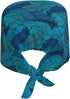 Mushrooms Snails Butterflies Breathable Scrub Hat for Nurses & Doctors Adjustable Working Cap with Moisture-Wicking