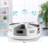 MeCids 360 Rotating Storage Organizer Desk Caddy - 12” Lazy Susan Style with Removable Bins for Home Office Supplies