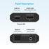 3.5MM 192KHZ VPFET HDMI ARC Audio Extractor Only Work for HDTV ARC to Optical HDMI ARC to RCA Audio Converter Adapter