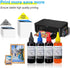 Refill Ink Kit for HP 61 60 62 63 950 902 564 920 901 940, 100ML x4 Bottles with Syringe, 1 Black, 1 Cyan, 1 Magenta