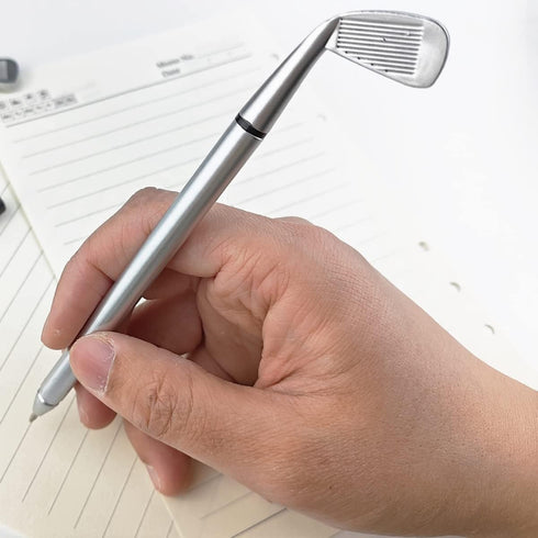 TIHOOD 25PCS Golf Ballpoint Pen, Funny Sports Golfing Club Props, Black Gel Ink for Office Dad