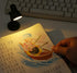anso 10cm Adjustable Mini LED Reading Lamp Table Light Desk Lamp Ornament Desktop Decoration