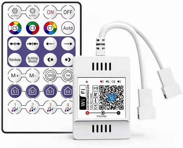 DARKPROOF LED Pixel Light WiFi Bluetooth IR Remote Combine Controller for WS2812B WS2811