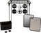 Locker Kit: 12 Inch Shelf and Magnetic Locker Accessories, 13 Piece Bundle with Mirror and Whiteboard