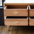 Kisangel Butterfly Brass Drawer Knobs Gold Cabinet Door Handles for Dresser, Wardrobe, Wine Cabinet, and Bedside Table