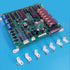 40pcs L Shape Game Console Motherboard Plastic Feet with Screws for Arcade Gaming Circuit Board DIY Parts