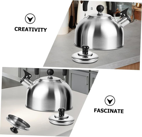 Pot Lid Kettle Universal Pan Lid Teapot Cover Pot Heating Pumpkin Bowls for Soup Universal Kitchen Cookware Holding