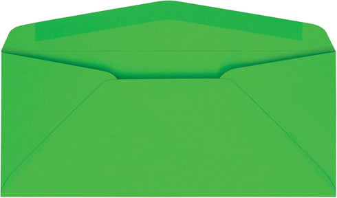 Quality Park #10 Traditional Colored Envelope, Green, 25 per Pack (11135)