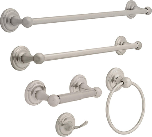 Franklin Brass Jamestown Toilet Paper Holder, Brushed Nickel, Bathroom Accessories