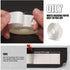 Double Sided Adhesive Tape - 1/2" x 10' Heavy Duty Transparent Removable Tape, 1 Roll