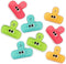 BESTOYARD Small Eye Clip, 8pcs, Cute Binder Folder Decorative Binder Food Sealing Clips, Creative Binder Clips