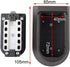 Key Safe Lock Box - Wall Mounted Combination Lockbox for Spare House Keys | 10-Digit Code