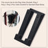 Video Doorbell Mounting/Adapter Plate with Hardware - Vinyl Siding Angle Adjustment for Ring 2, Ring 3, Ring 3 Plus