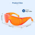 1 Pack JMU Curing Light Glasses Dental, Dental Eyewear for Teeth Whitening LED Protection