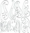 Westcott French Curve Template, Set of 8 (FC-8), Drawing Tool