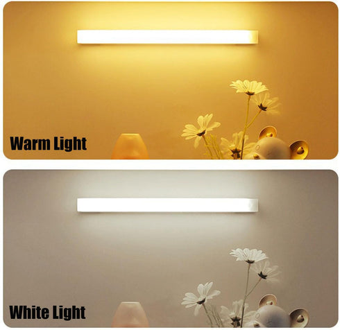 Generic 4/8Pack (4PCS Light,10cm/3.9in) Punch-Free Smart Sensor Magnetic Rechargeable Led Lights,Under Cabinet