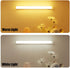 Generic 4/8Pack (4PCS Light,10cm/3.9in) Punch-Free Smart Sensor Magnetic Rechargeable Led Lights,Under Cabinet